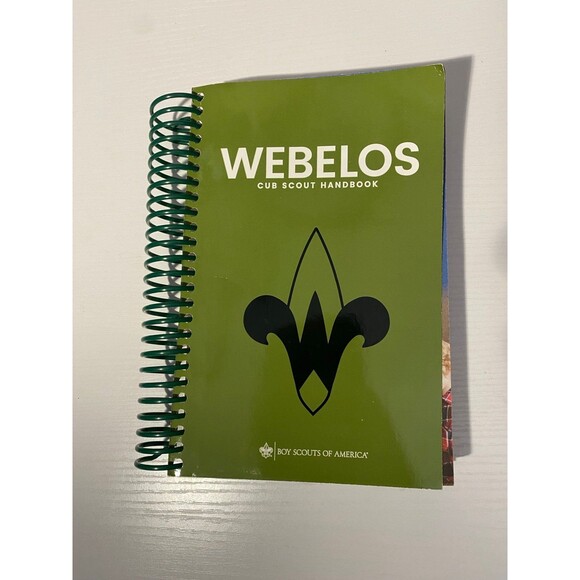Other - Webelos Cub Scout Handbook 2023 Printing Spiral Bound Boy Scouts of America BSA